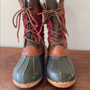 Lands End Duck Boots